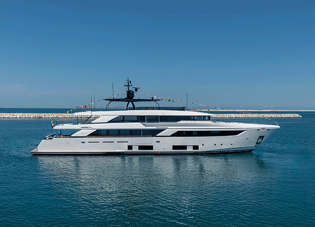 Custom Line launches five superyachts in a month.