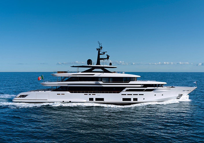 Custom Line 50: the brand’s first 50-metre full-aluminium superyacht.